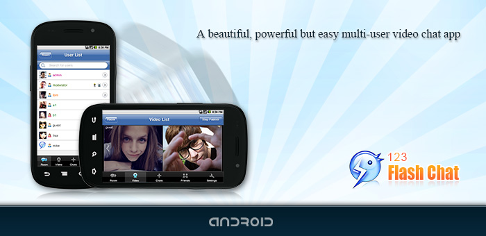 Android App, Mobile Apps, 123 Flash Chat Software
