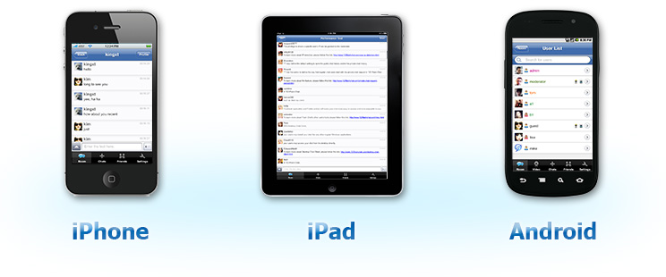 iPhone, iPad, Android Chat App, Chat App, 123 Flash Chat