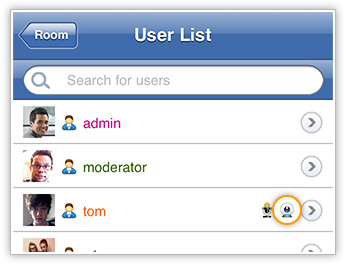 Video User List of 123 Flash Chat, Android App
